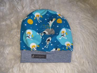 Beanie Kopfumfang 50-52cm "Astronauten"